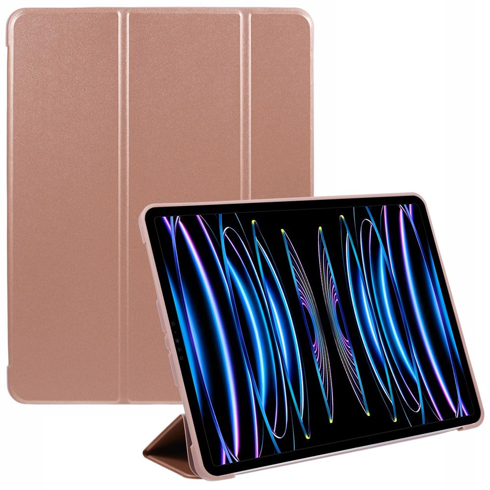 Tri-Fold Stand Smart TPU PU Leather Tablet Cover - For iPad Air 13 (2025) / (2024) / Pro 12.9 (2022) (2021) (2020)