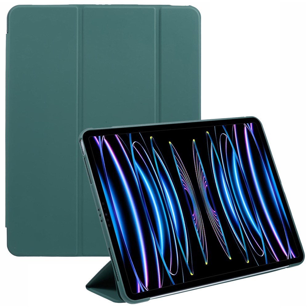 Tri-Fold Stand Smart TPU PU Leather Tablet Cover - For iPad Air 13 (2025) / (2024) / Pro 12.9 (2022) (2021) (2020)