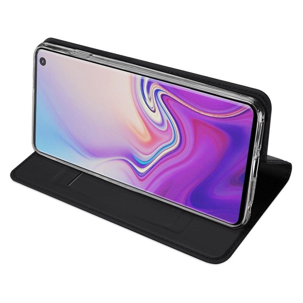Dux Ducis Skin Pro Series PU Leather Wallet Case - For Samsung Galaxy S10