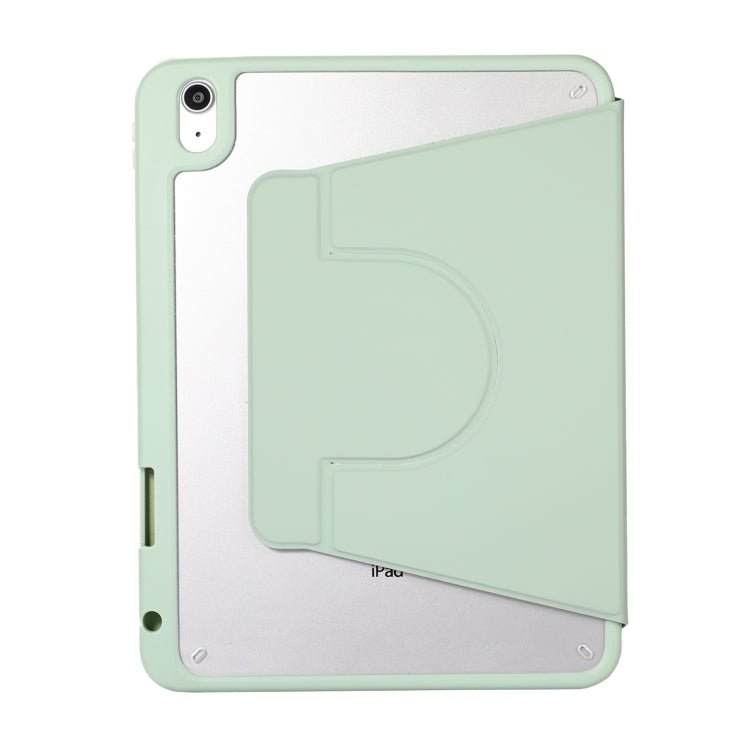 2 in 1 Acrylic Split Rotating PU Leather Case - For iPad mini 6th Gen (2021) - Mos Accessories