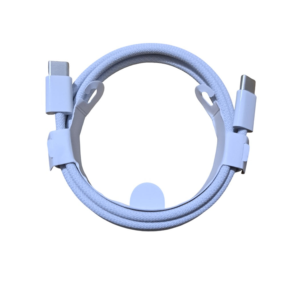 Apple 60W USB-C to USB-C Woven Cable - 1M - MosAccessories.co.uk