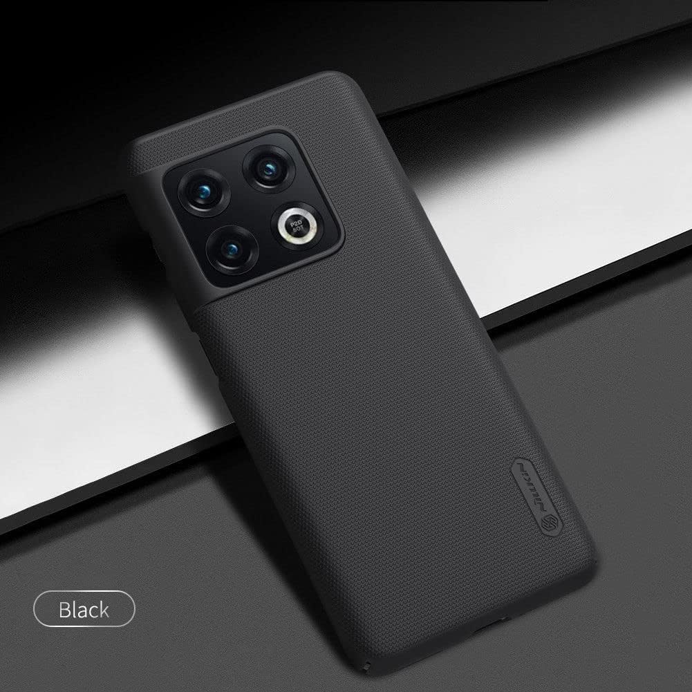 Nillkin Super Frosted Shield Black Case - For OnePlus 10 Pro - mosaccessories