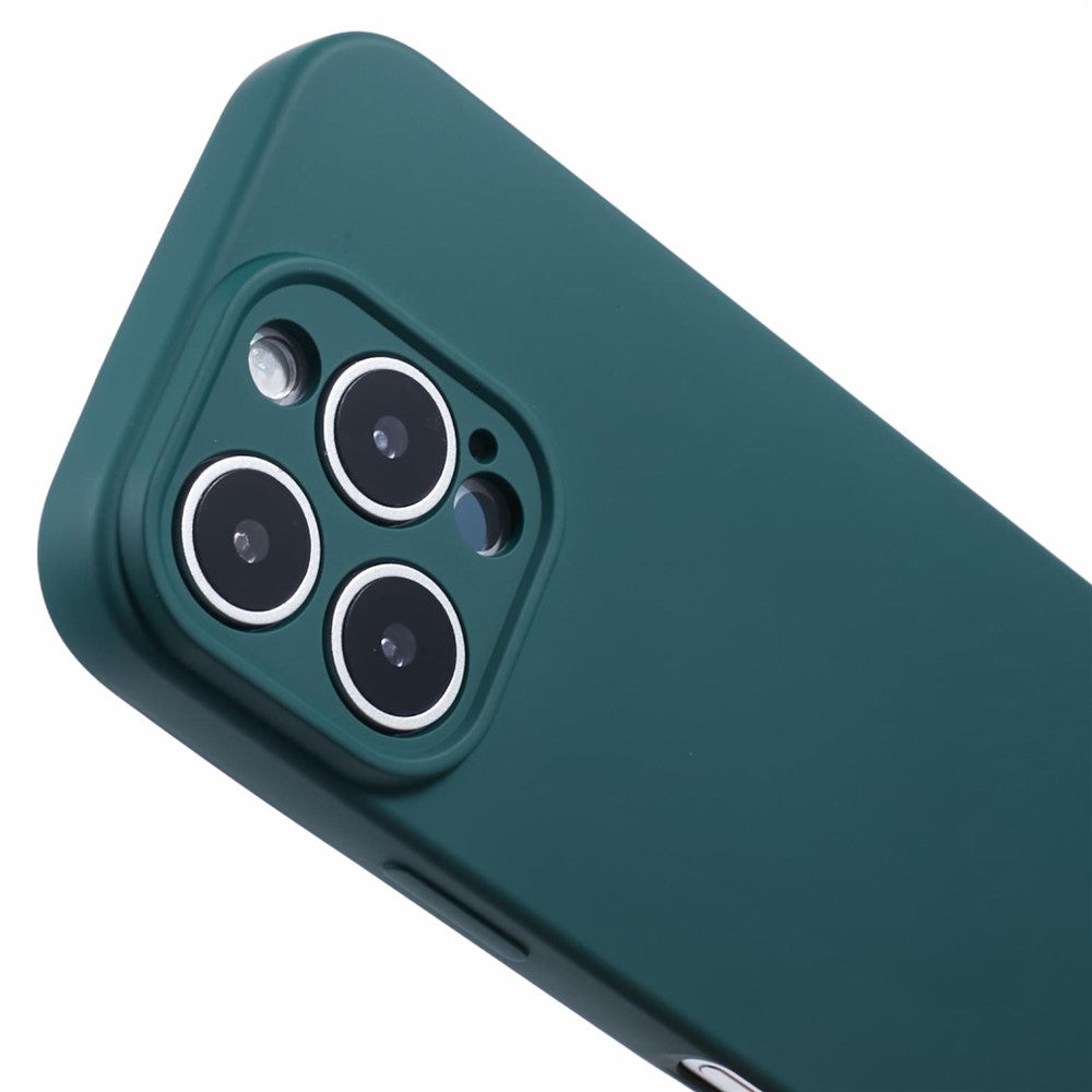 Crossbody Case Flexible TPU Fiber Lining Anti-Shock Phone Cover - For iPhone 16 Pro
