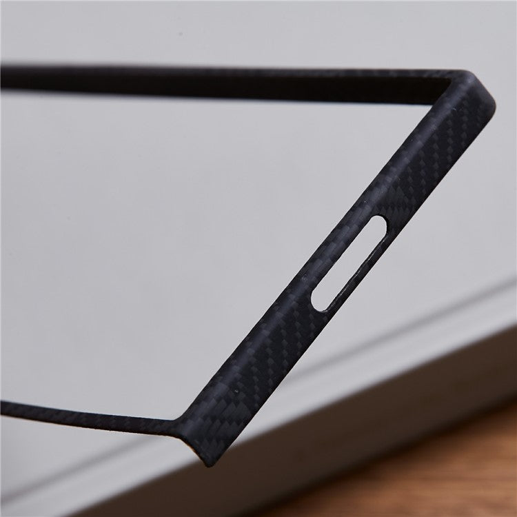 Square Grid Pattern Aramid Fiber Case Compatible with MagSafe Phone Cover - For Samsung Galaxy Z Fold6