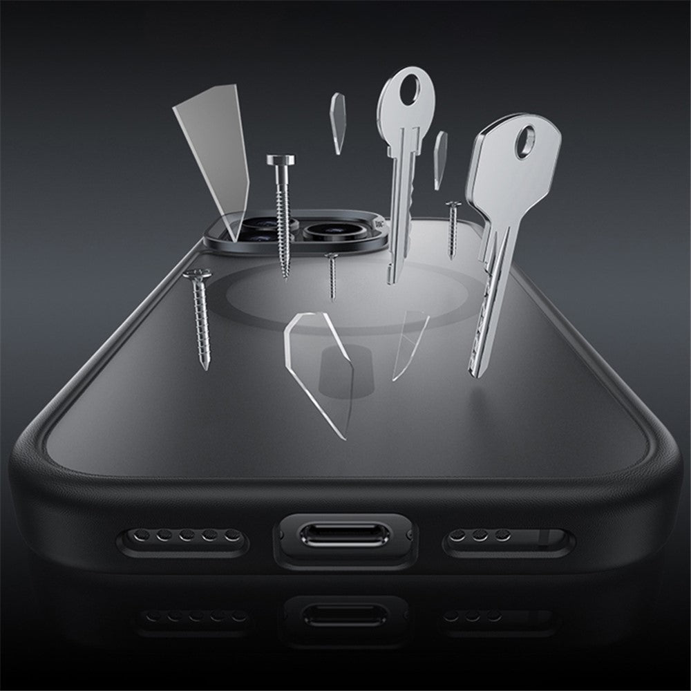 Benks Magnetic Case Skin-Touch Matte PC+TPU Cover Compatible with MagSafe - For iPhone 16 Pro