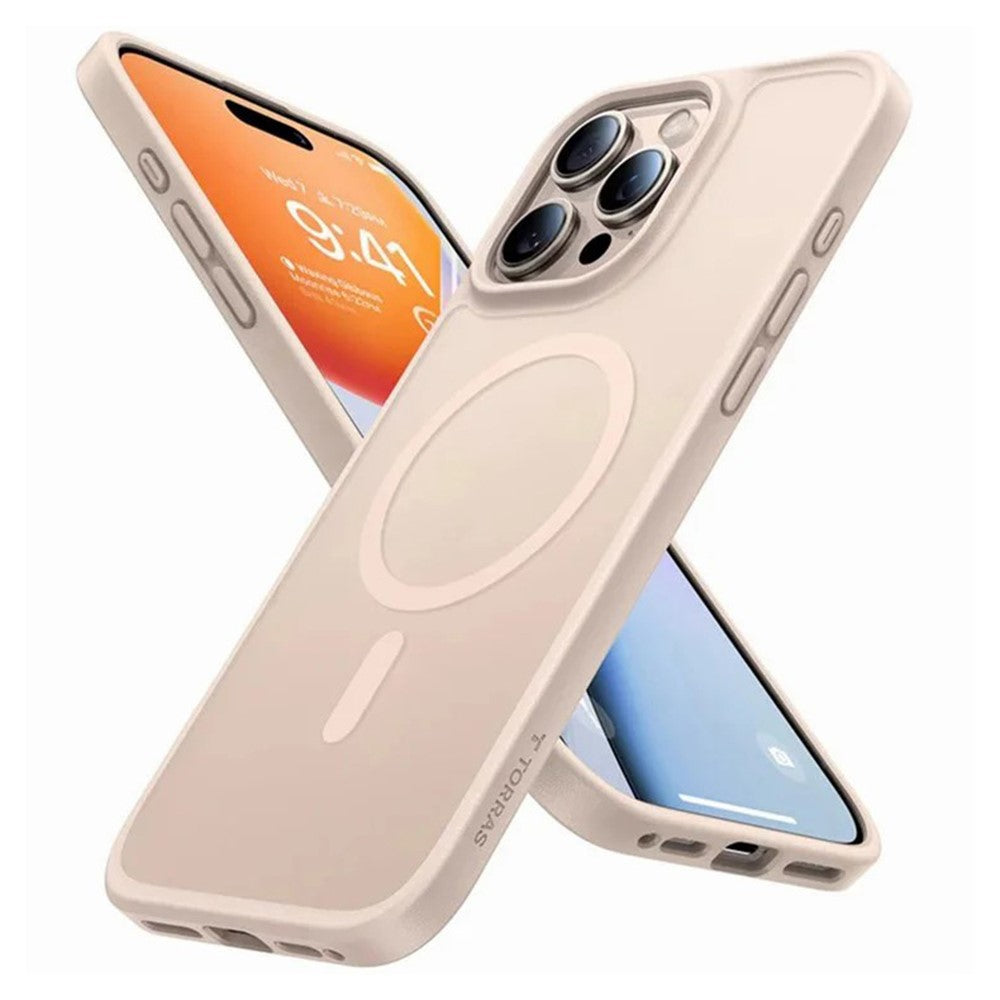 TORRAS Guardian-Mag Series Case Compatible with MagSafe PC+TPU Phone Cover - For iPhone 16 Pro