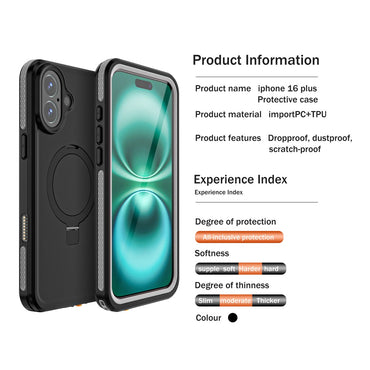 RedPepper IP68 Waterproof Case Compatible with MagSafe - For iPhone 16 Plus