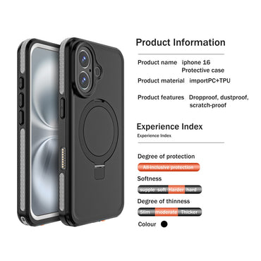 RedPepper IP68 Waterproof Case Compatible with MagSafe - For iPhone 16