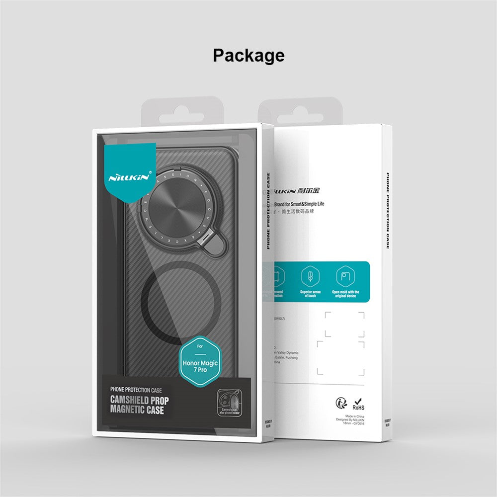 Nillkin CamShield Prop Magnetic Translucent Series Case with Camera Lid - For Honor Magic7 Pro