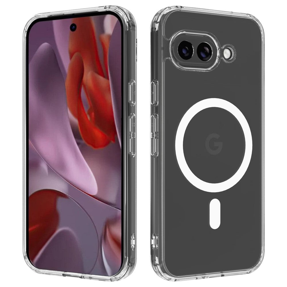 TPU + Acrylic Clear Case Compatible with MagSafe - For Google Pixel 9a