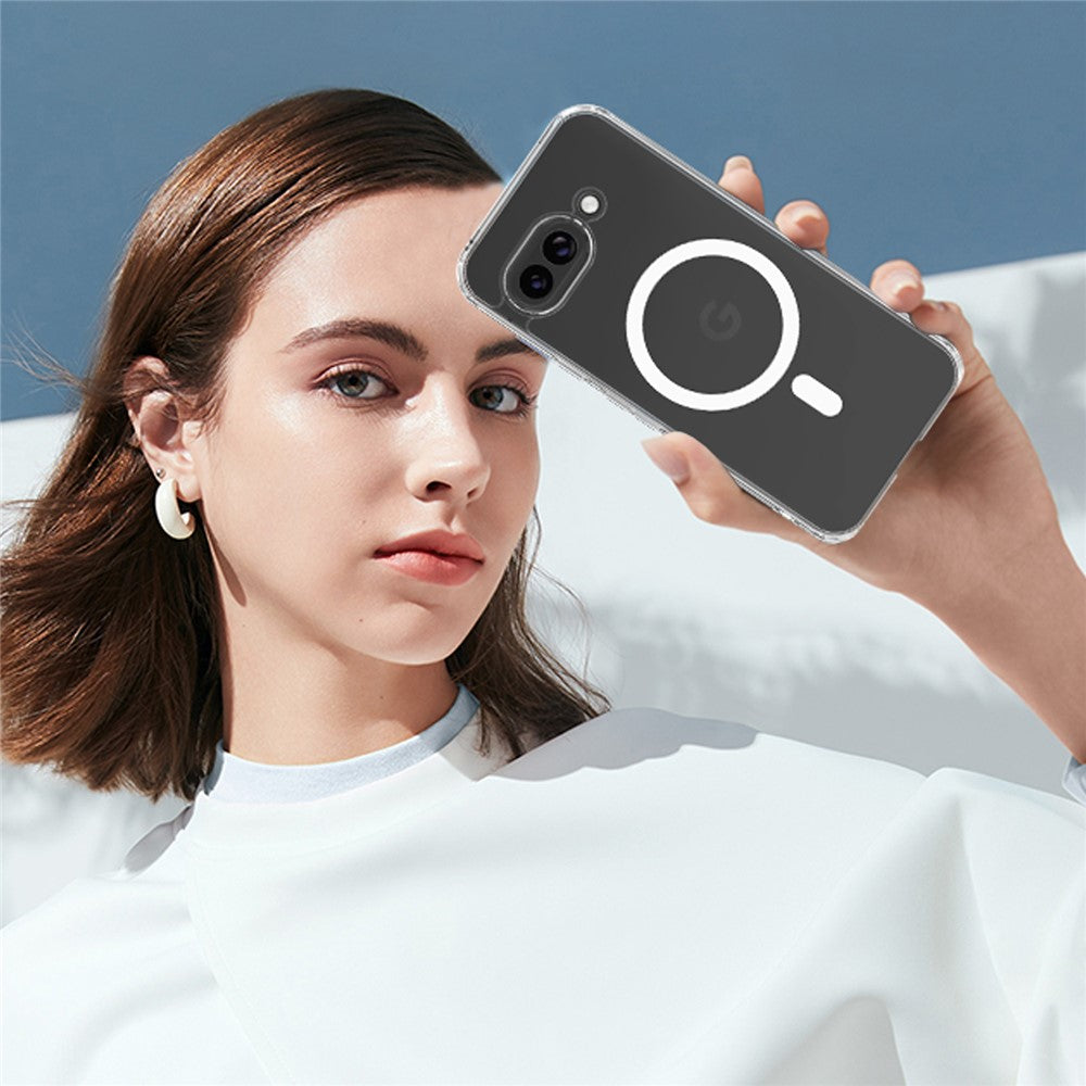 TPU + Acrylic Clear Case Compatible with MagSafe - For Google Pixel 9a