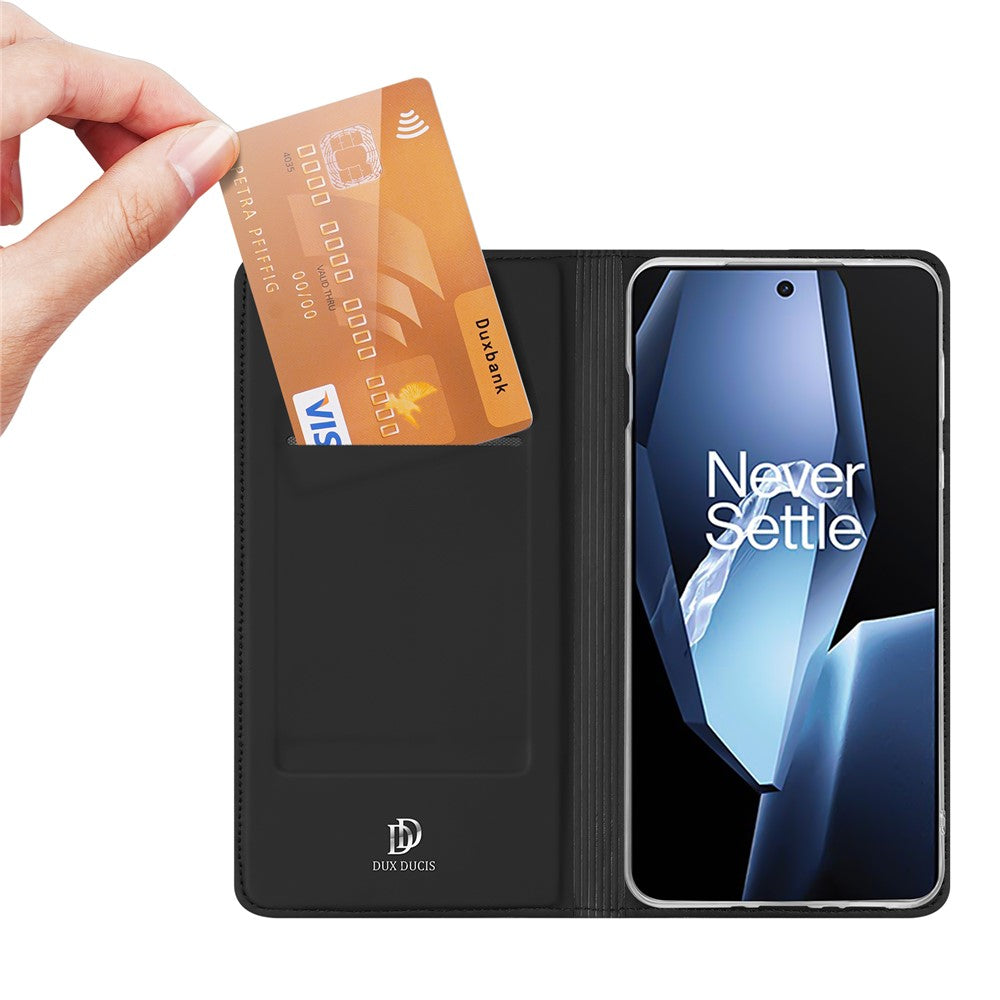 Dux Ducis Skin Pro Series PU Leather Wallet Case - For OnePlus Ace 5 / Ace 5 Pro / 13R