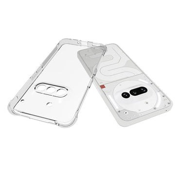 TPU Phone Case Non Slip Clear Mobile Phone Cover - For Nothing Phone (3a)