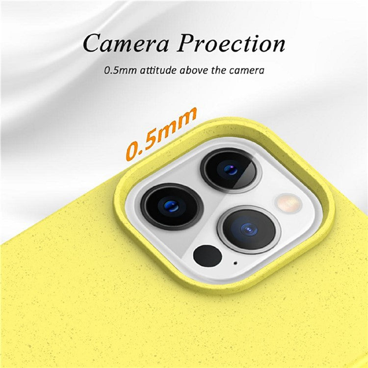 Biodegradable Wheat Straw + TPU Matte Phone Case - For iPhone 16e