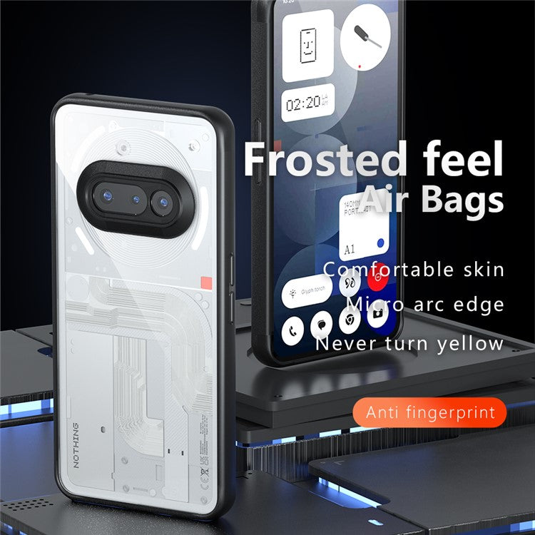 Drop Proof TPU + PC Matte Back Case Phone Cover - For Nothing Phone (3a)