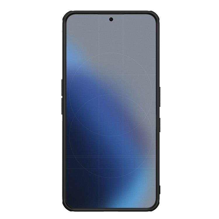 Nillkin Frosted Shield Pro Case Compatible with MagSafe PC + TPU Black Phone Cover - For Nothing Phone (3a)