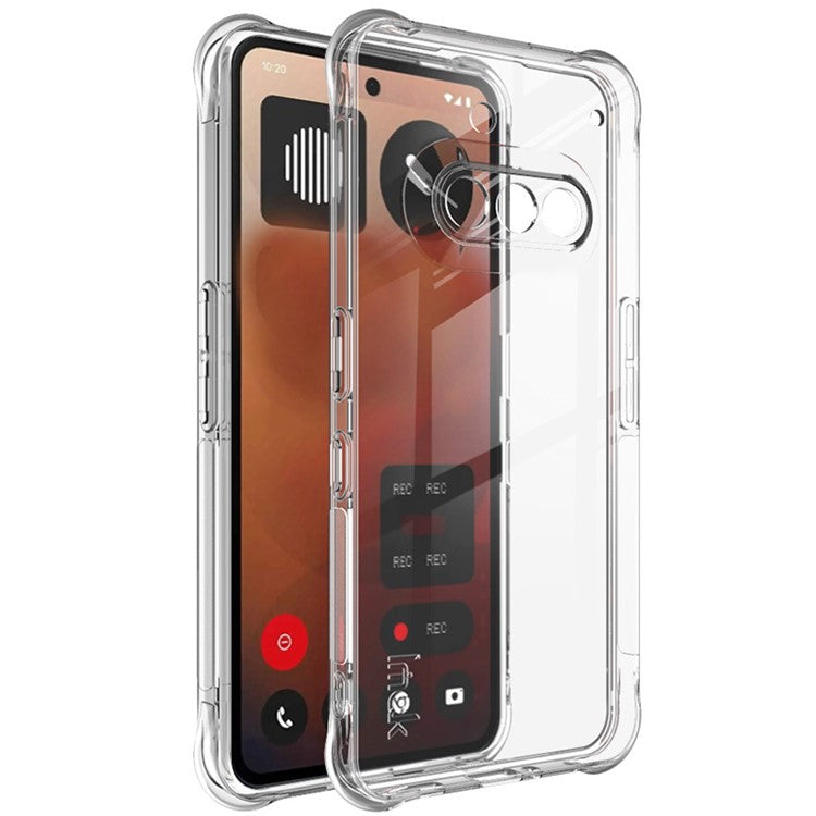 Imak TPU Phone Case Clear Airbag Shockproof Protection - For Nothing Phone (3a)