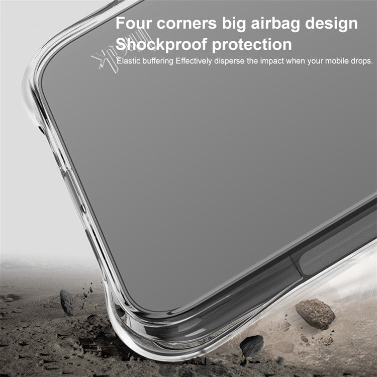 Imak TPU Phone Case Clear Airbag Shockproof Protection - For Nothing Phone (3a)