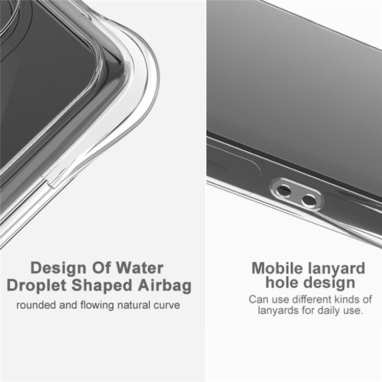 Imak TPU Phone Case Clear Airbag Shockproof Protection - For Nothing Phone (3a)