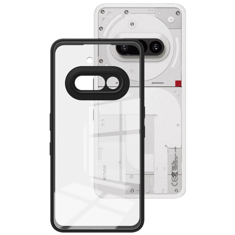 Imak UX-9A Series Clear Case TPU PC Phone Cover Reinforced Corners - For Nothing Phone (3a)