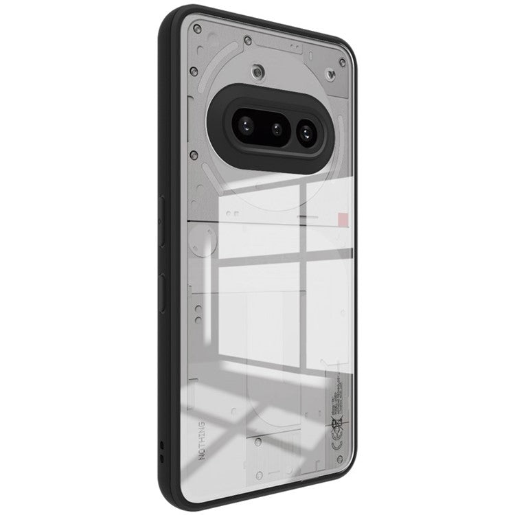 Imak UX-9A Series Clear Case TPU PC Phone Cover Reinforced Corners - For Nothing Phone (3a)