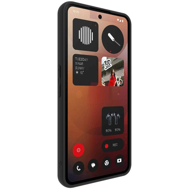 Imak UX-9A Series Clear Case TPU PC Phone Cover Reinforced Corners - For Nothing Phone (3a)