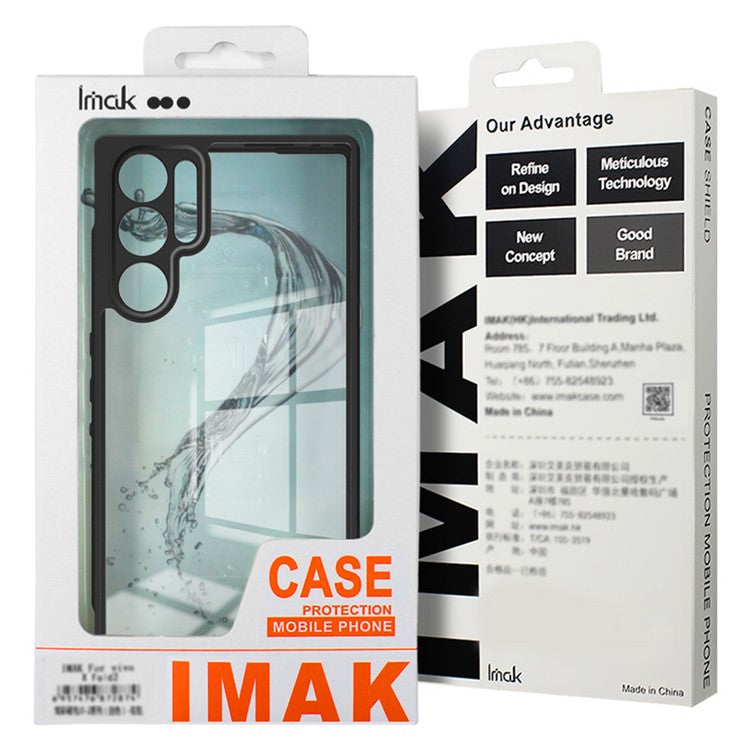 Imak UX-9A Series Clear Case TPU PC Phone Cover Reinforced Corners - For Nothing Phone (3a)