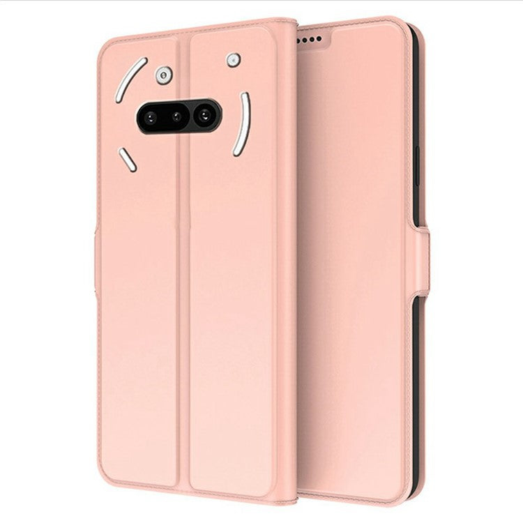 Shockproof TPU Case Inner Shell PU Leather Phone Cover Card Slot - For Nothing Phone (3a)