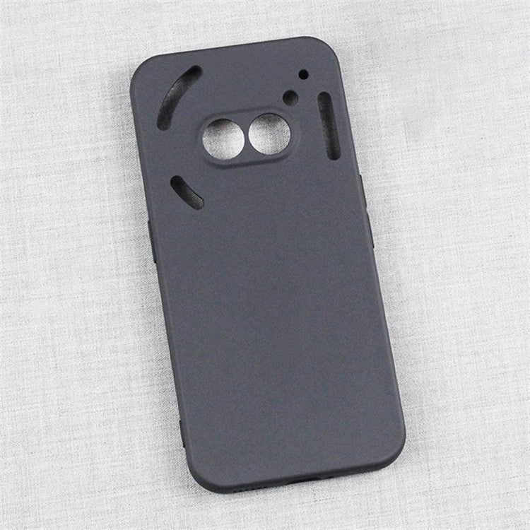 Slim TPU Case Matte Black Phone Cover - For Nothing Phone (3a)