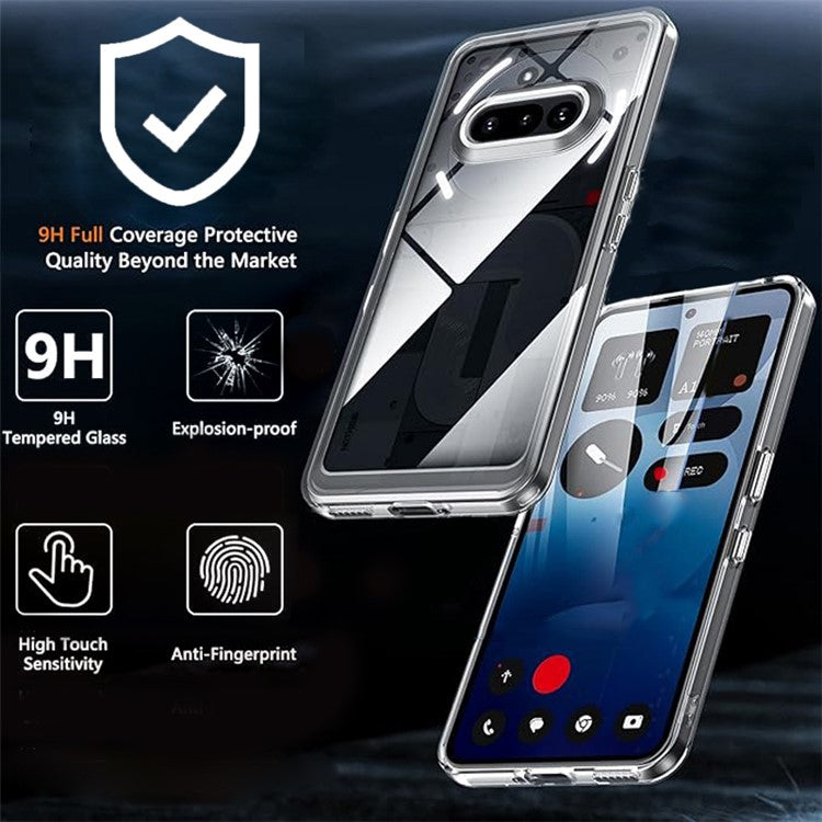 Clear TPU Case Shockproof Phone Cover - For Nothing Phone (3a)
