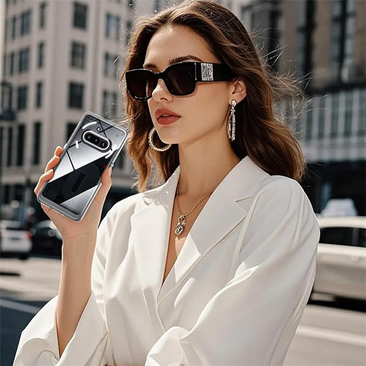 Clear TPU Case Shockproof Phone Cover - For Nothing Phone (3a)