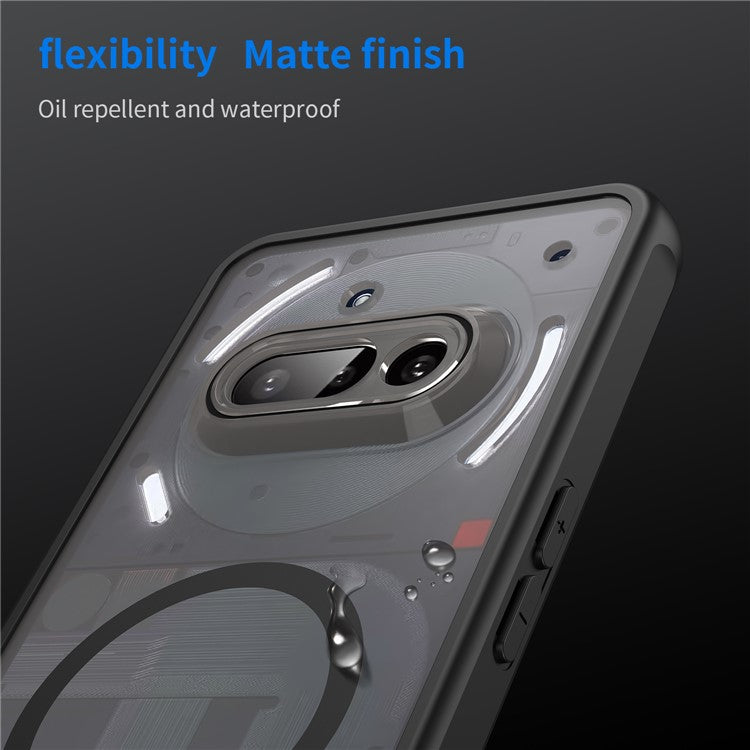 Anti Drop PC + TPU Case Compatible with MagSafe Phone Cover - For Nothing Phone (3a)