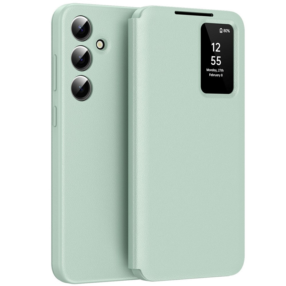 View Window PU Leather Wallet Case - For Samsung Galaxy A56