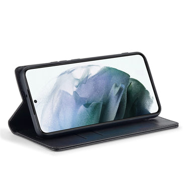 LC.IMEEKE PU Leather RFID Blocking Phone Case Wallet Stand Cover - For Samsung Galaxy S21+