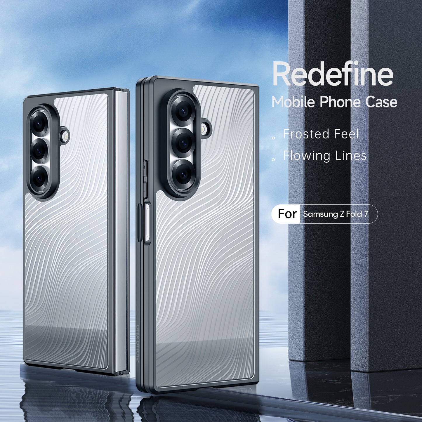 Dux Ducis Aimo Series TPU+PC Matte Phone Cover Case (REACH Certification) - For Samsung Galaxy Z Fold7