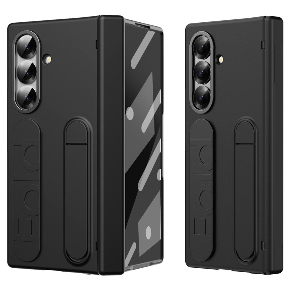Kickstand Wristband Hard PC Phone Cover Case - For Samsung Galaxy Z Fold7