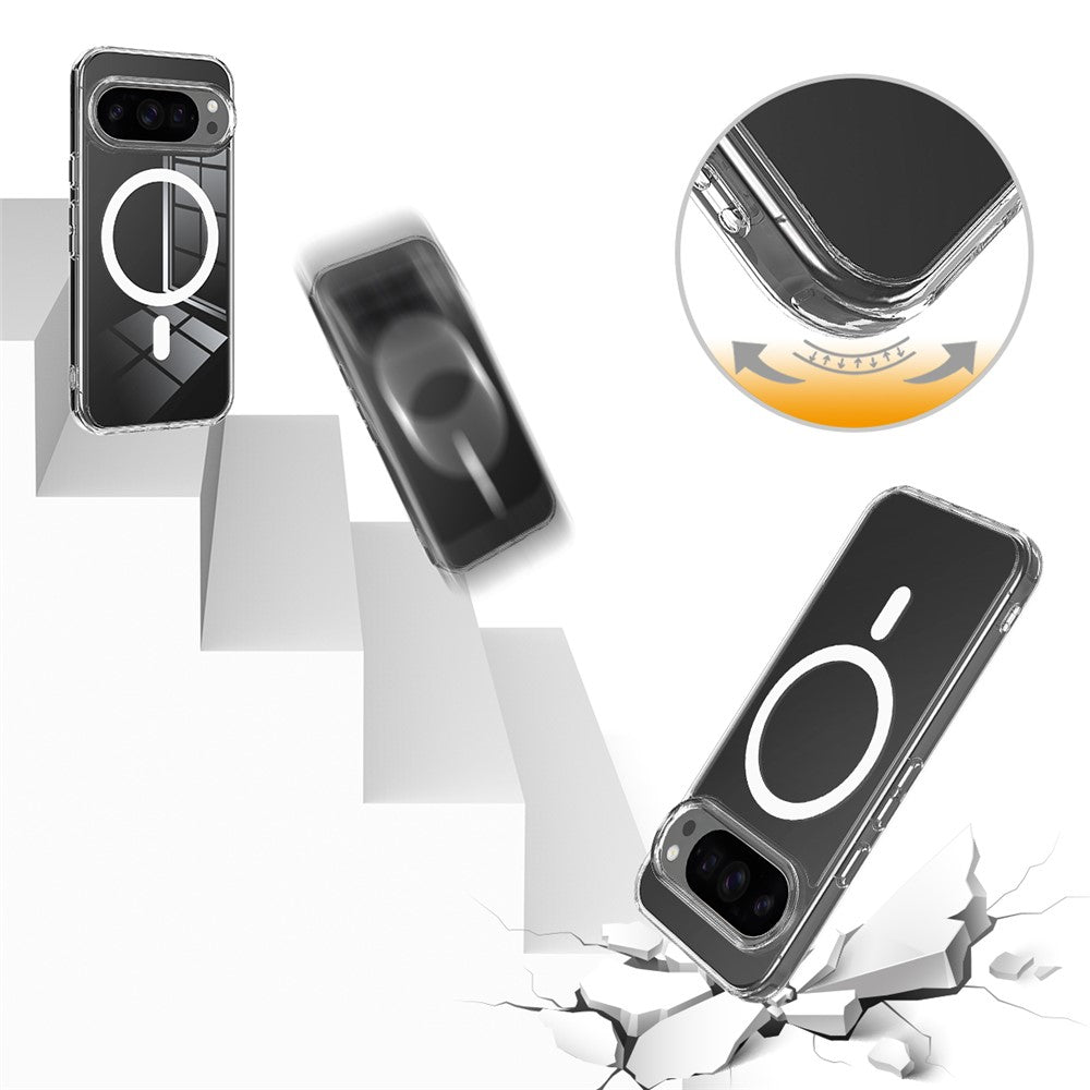 TPU + Acrylic Clear Case Compatible with MagSafe - For Google Pixel 10 Pro