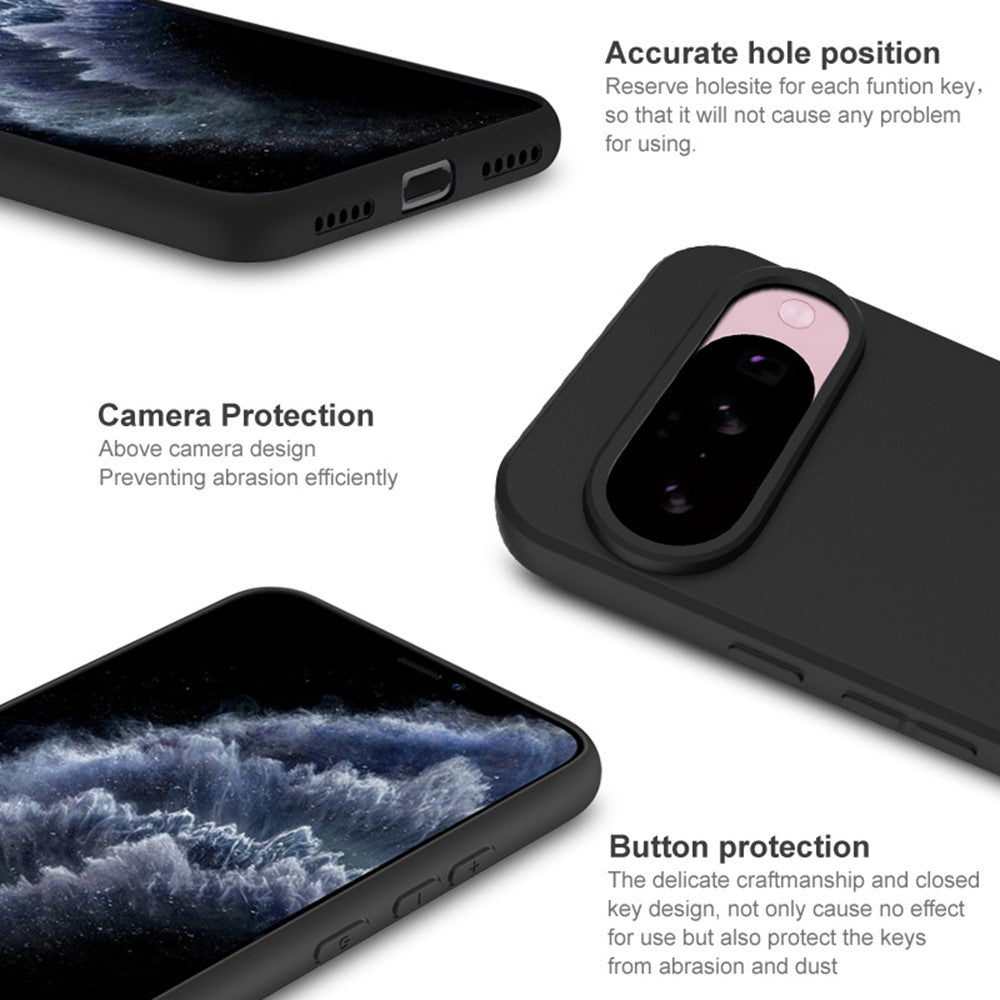 Imak UC-3 Series Matte Soft TPU Black Case - For Google Pixel 10 / 10 Pro
