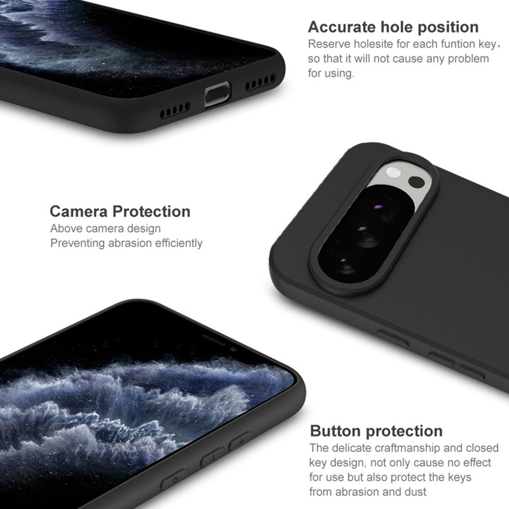 Imak UC-3 Series Matte Soft TPU Black Case - For Google Pixel 10 Pro XL
