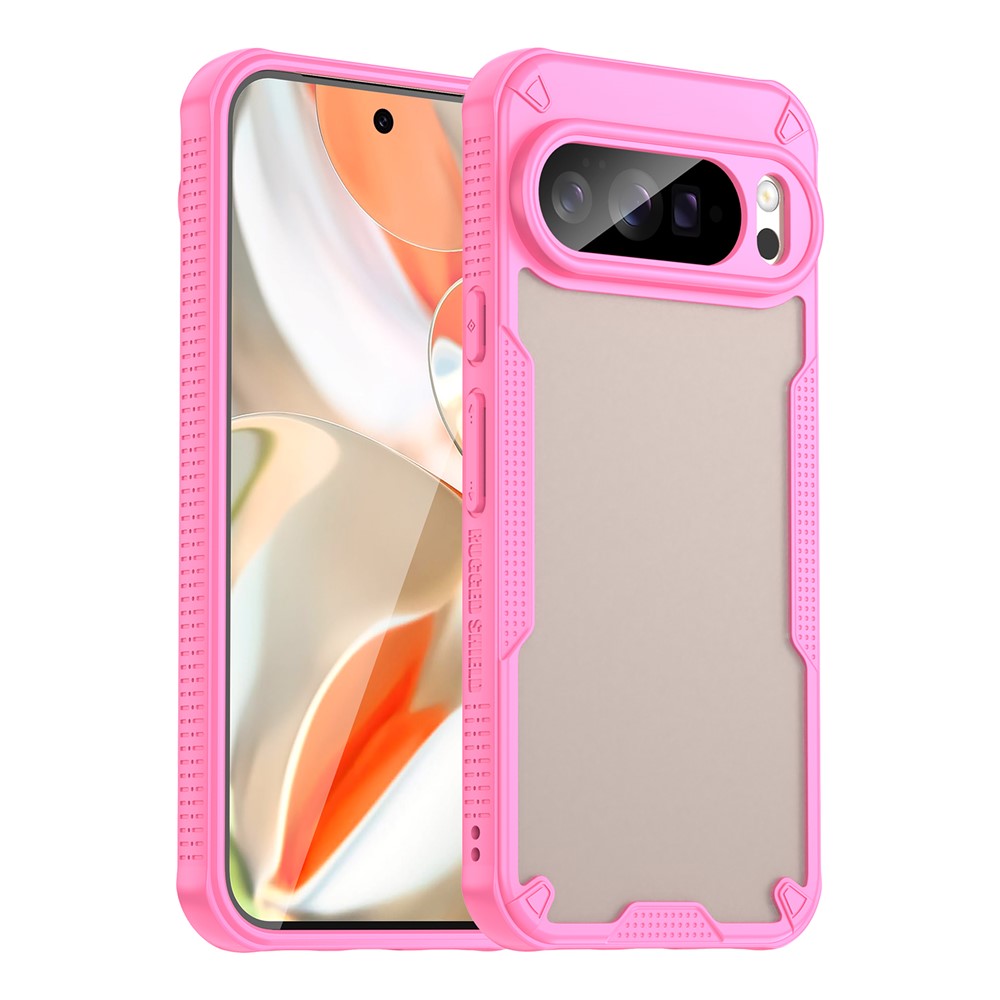 PC + TPU Semi-Transparent Frosted Finish Case - For Google Pixel 10 Pro XL