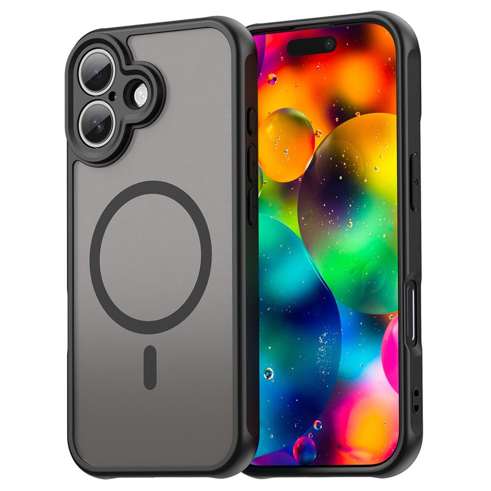PC + TPU Matte Case Compatible with MagSafe - For iPhone 17