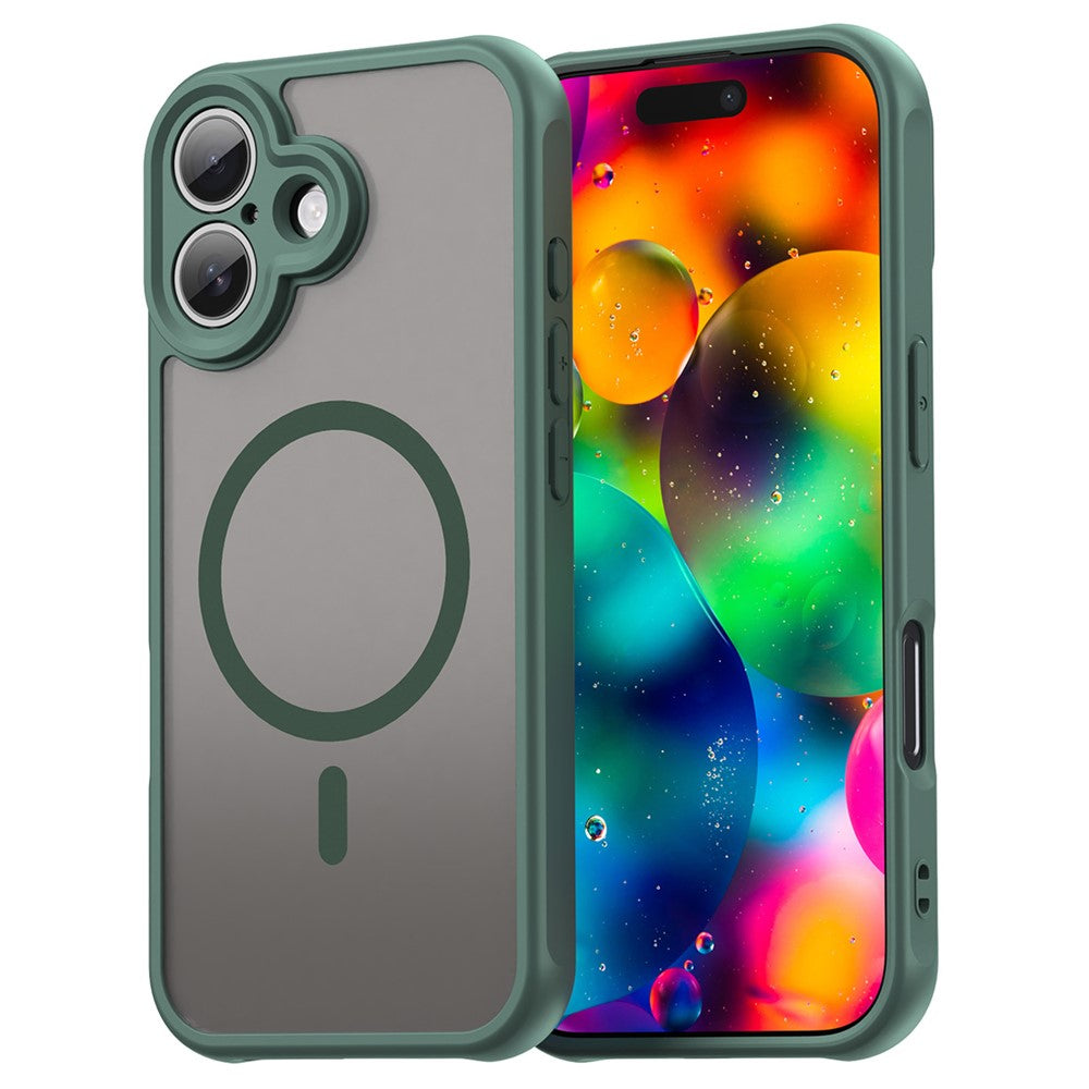 PC + TPU Matte Case Compatible with MagSafe - For iPhone 17