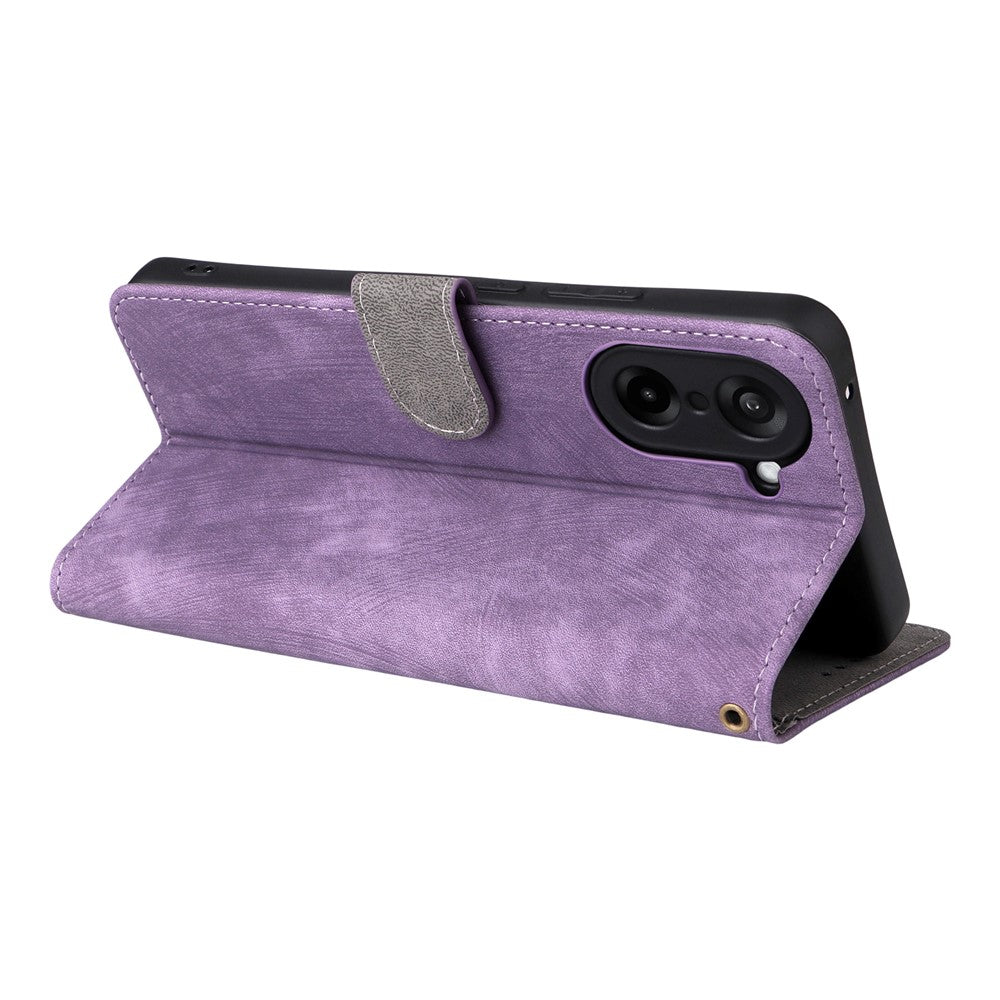 Wallet RFID Blocking PU Leather Cover with Strap - For OnePlus Nord CE5 / Ace 5 Racing