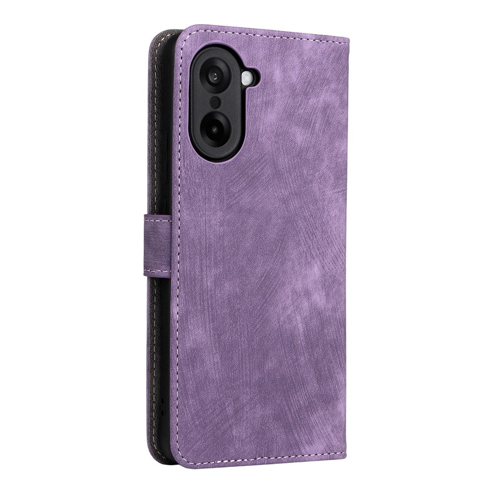Wallet RFID Blocking PU Leather Cover with Strap - For OnePlus Nord CE5 / Ace 5 Racing