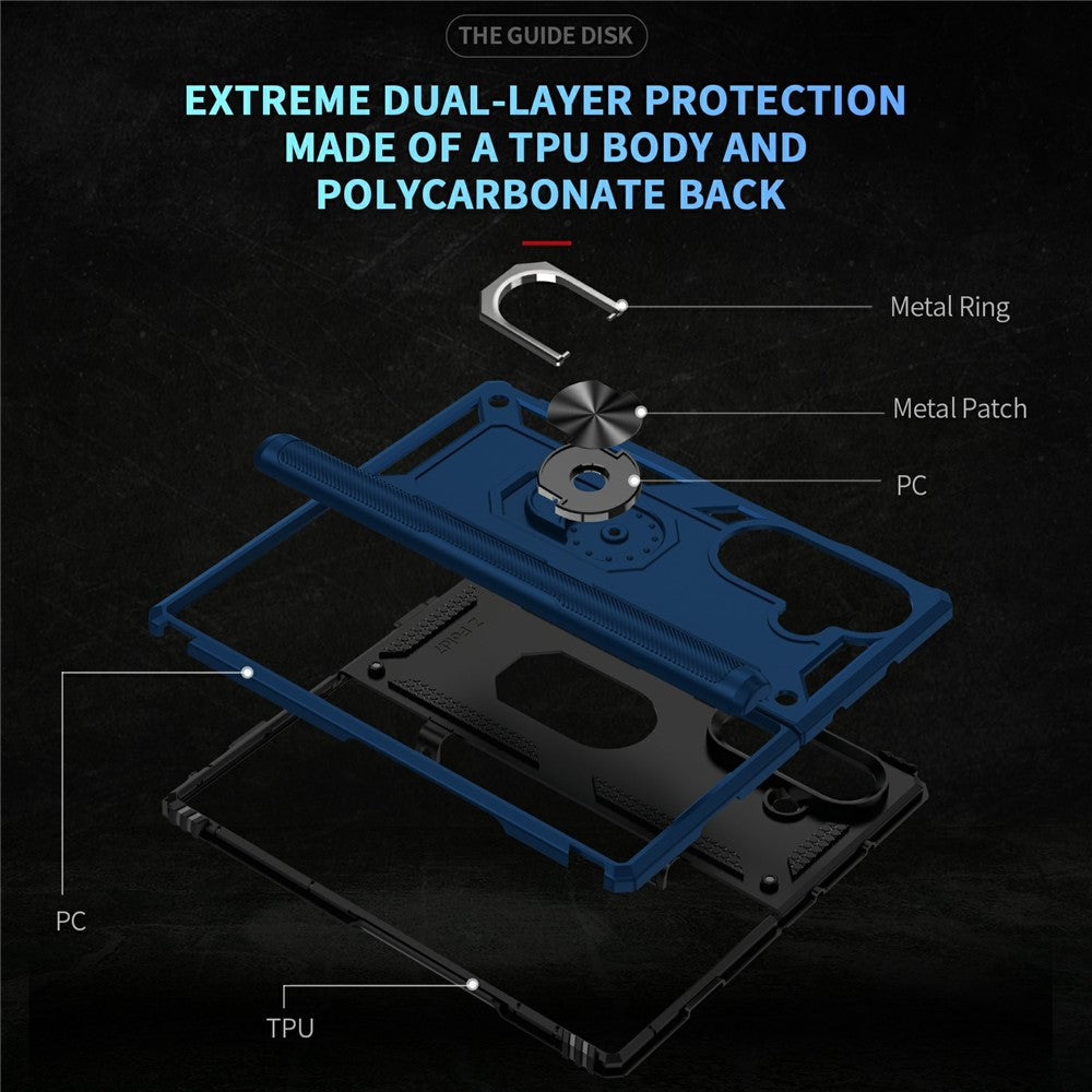 PC + TPU Case Phone Cover with Kickstand - For Samsung Galaxy Z Fold7