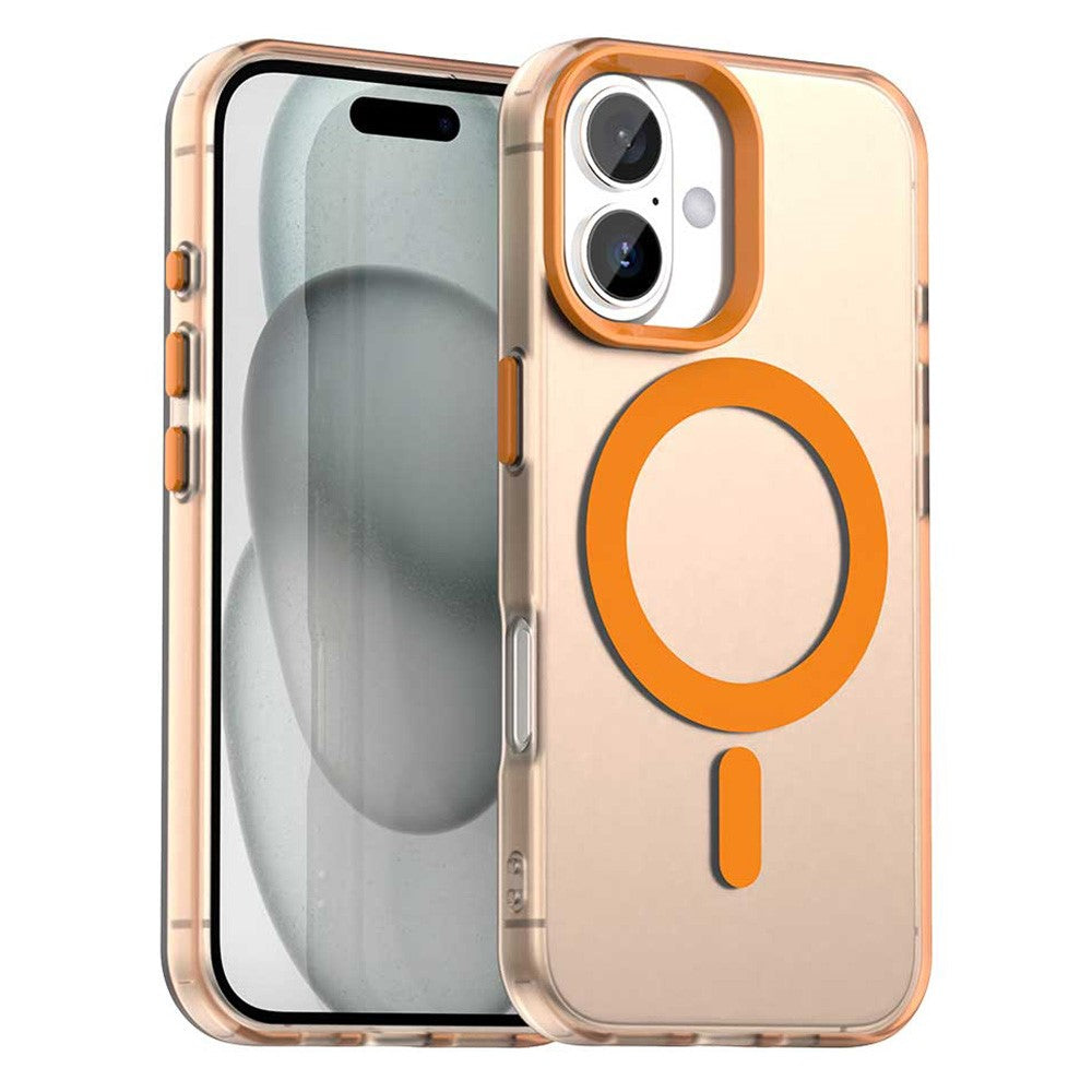 Candy PC + TPU Case Compatible with MagSafe - For iPhone 17