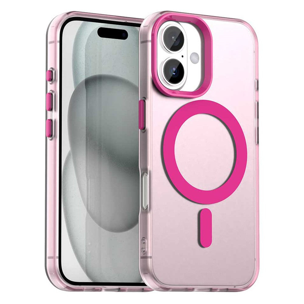 Candy PC + TPU Case Compatible with MagSafe - For iPhone 17