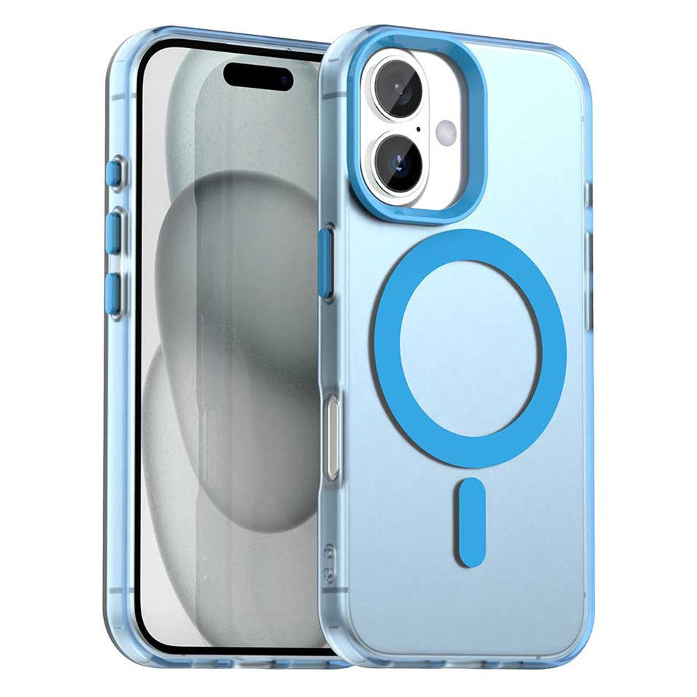 Candy PC + TPU Case Compatible with MagSafe - For iPhone 17