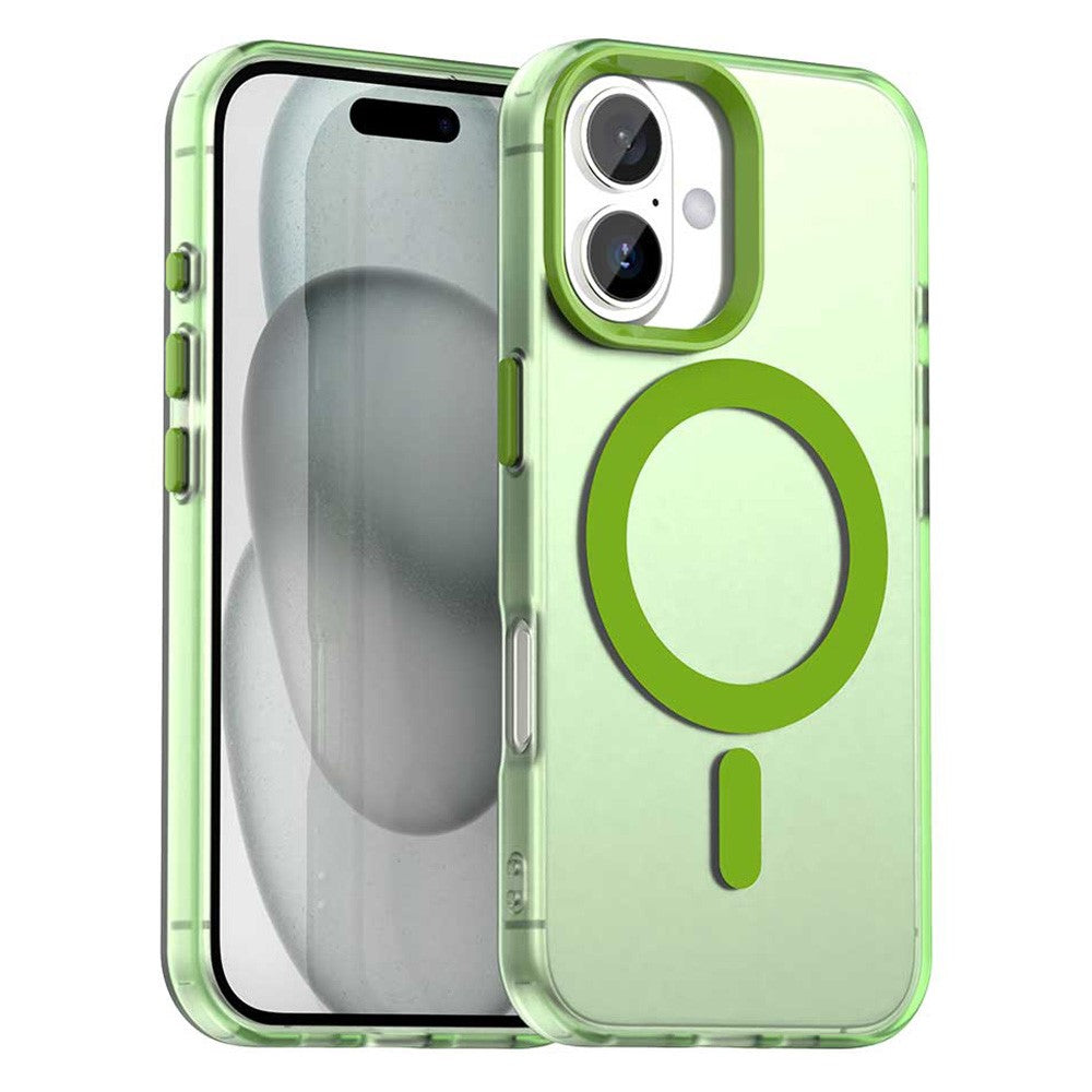 Candy PC + TPU Case Compatible with MagSafe - For iPhone 17