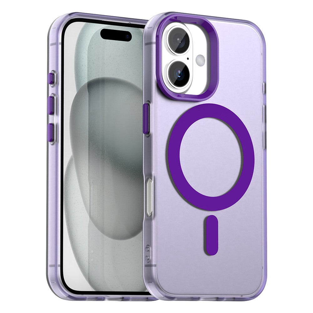 Candy PC + TPU Case Compatible with MagSafe - For iPhone 17